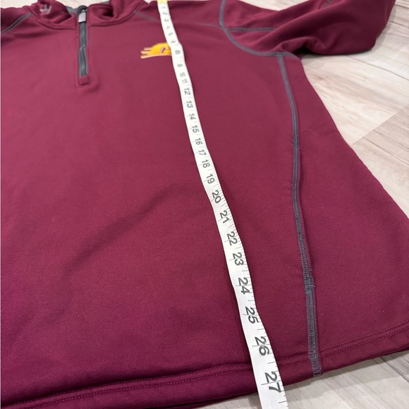 Central Michigan Chippewas Under Armour Quarter-Zip Pullover Jacket Medium - Picture 7 of 8